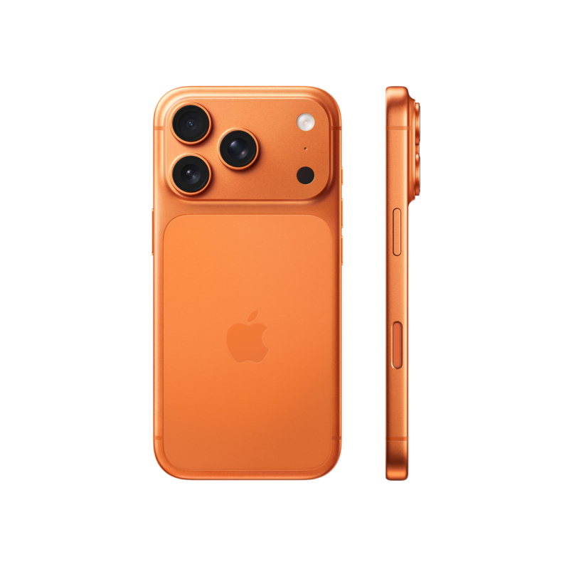 На фото изображено Apple iPhone 17 Pro Max, 2 ТБ, Космический оранжевый