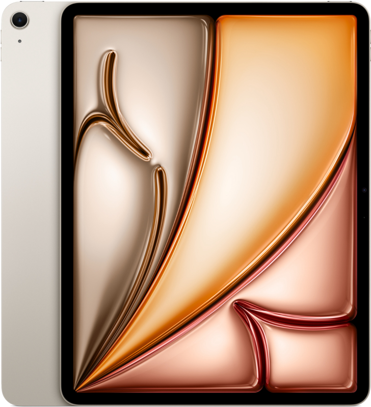 Apple iPad Air M2 13” дюймов Wi-Fi 512 ГБ, Сияющая звезда Apple iPad Air M2 13” дюймов Wi-Fi 512 ГБ, Сияющая звезда