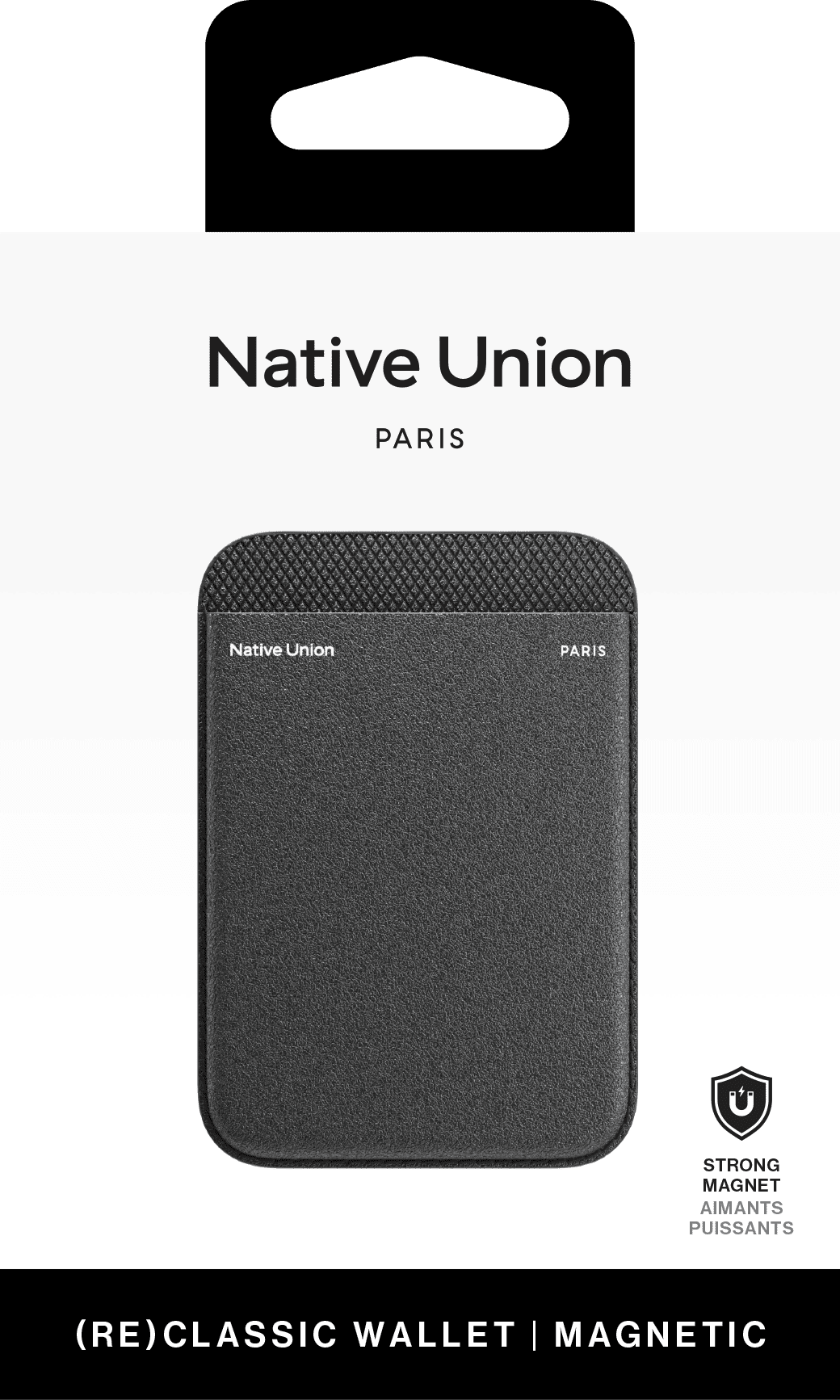Чехол-бумажник Native Union (RE)Classic, черный