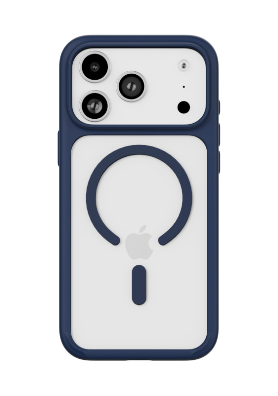 На фото изображено Чехол защитный uBear Shade Case для iPhone 17 Pro Max, синий