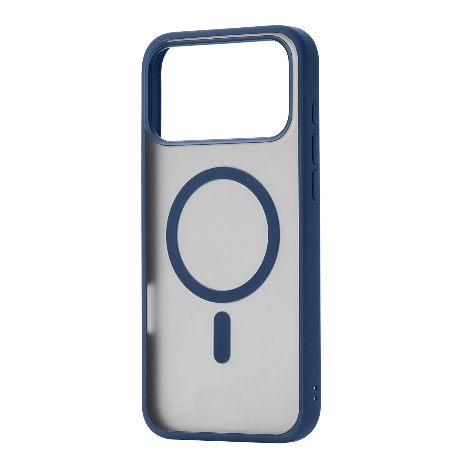 Фото Чехол защитный uBear Cloud Mag Case для iPhone 17 Pro Max, MagSafe, синий На фото изображено Чехол защитный uBear Cloud Mag Case для iPhone 17 Pro Max, MagSafe, синий