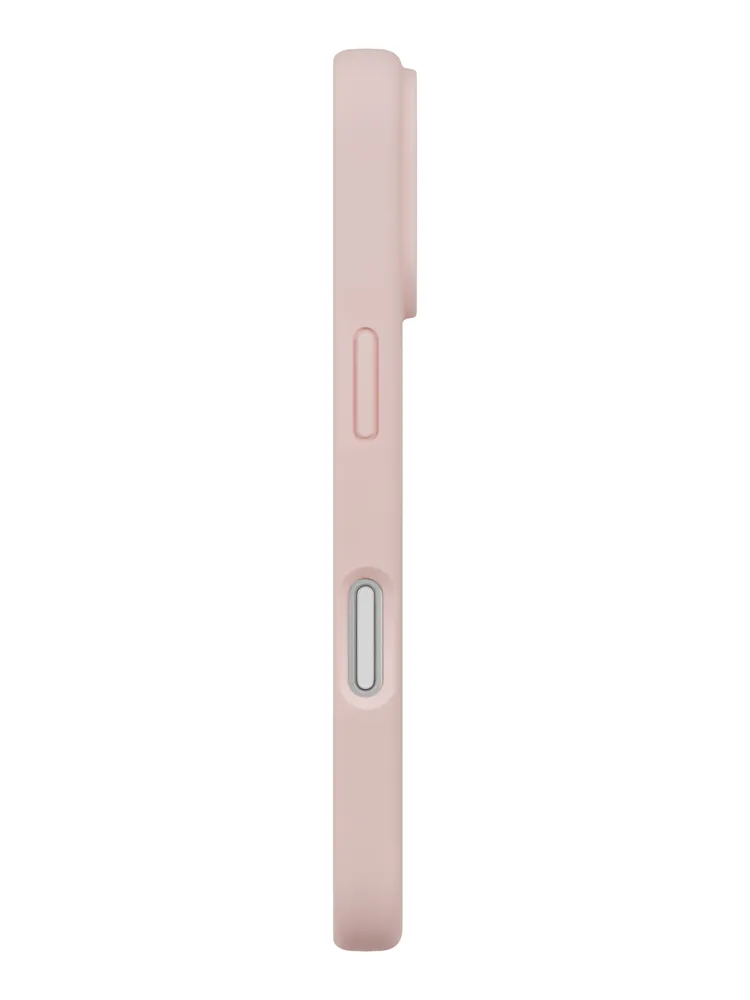 Фото Чехол Uniq Lino MagSafe для iPhone 17, розовый На фото изображено Чехол Uniq Lino MagSafe для iPhone 17, розовый