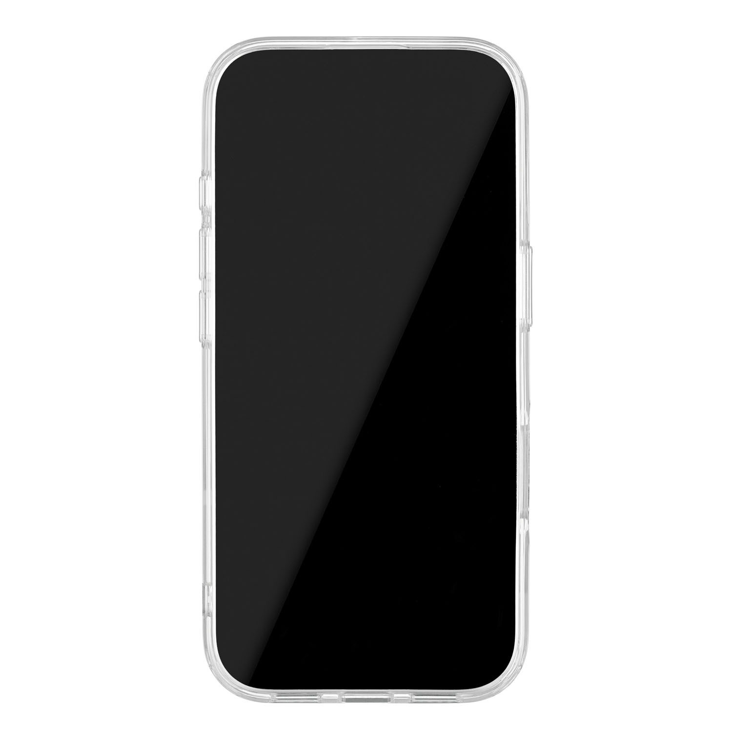 На фото изображено Чехол защитный uBear Real Mag Case для iPhone 16 Pro, усиленный, прозрачный