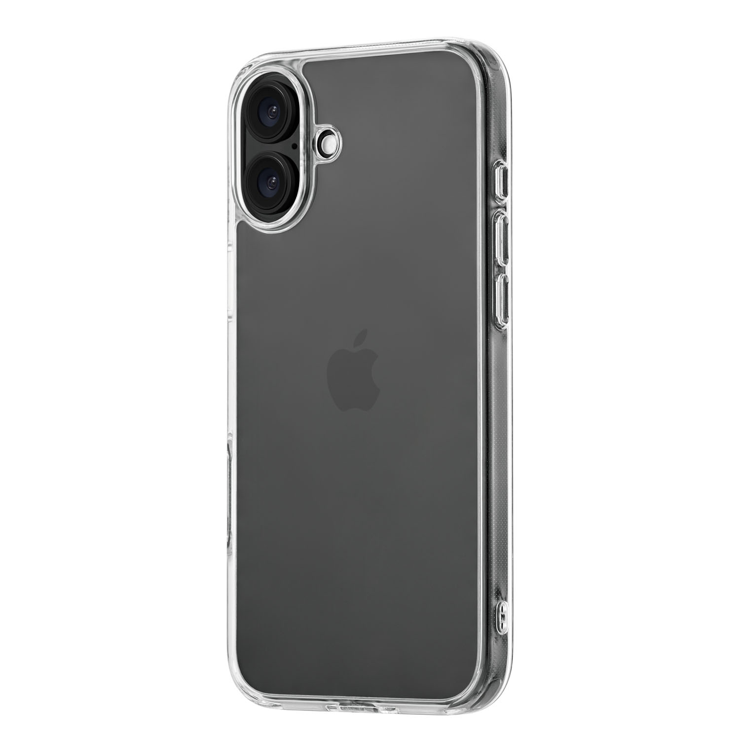 Фото Чехол защитный uBear Real Case для iPhone 16 Plus, усиленный, прозрачный На фото изображено Чехол защитный uBear Real Case для iPhone 16 Plus, усиленный, прозрачный