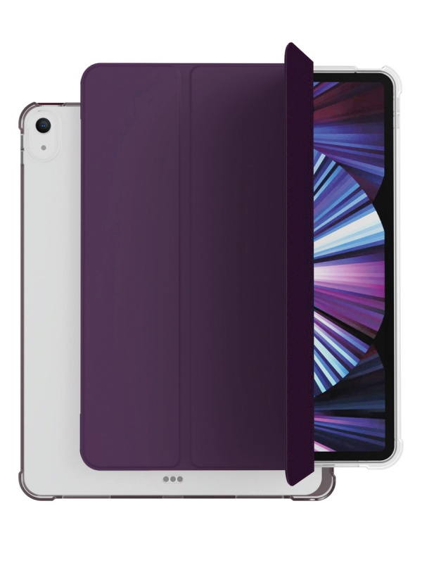 Чехол защитный VLP Dual Folio Case для iPad 10, темно-фиолетовый Чехол защитный VLP Dual Folio Case для iPad 10, темно-фиолетовый
