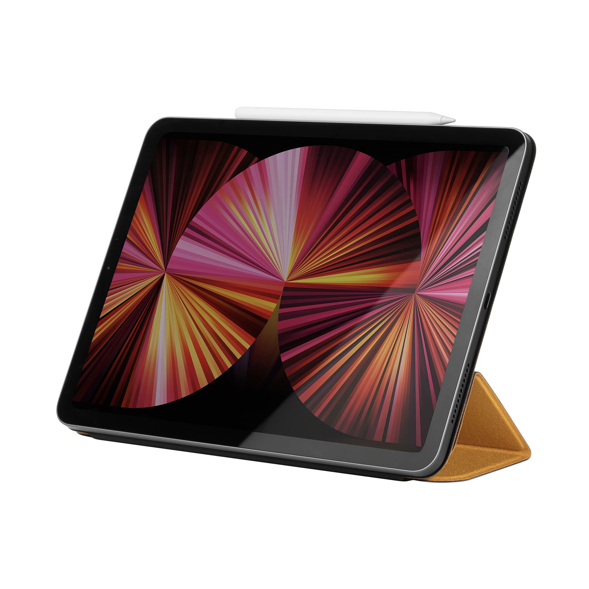 На фото изображено Чехол Native Union Folio для iPad Pro 12,9", крафт