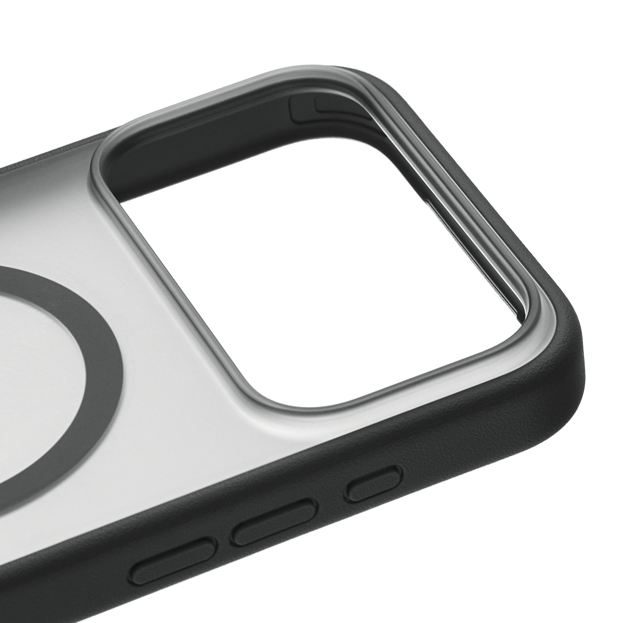 На фото изображено Чехол защитный uBear Stand 360° Mag Case для iPhone 17 Pro Max, черный