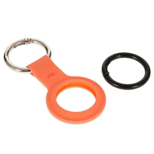 Чехол защитный VLP Silicone Case для AirTag, оранжевый