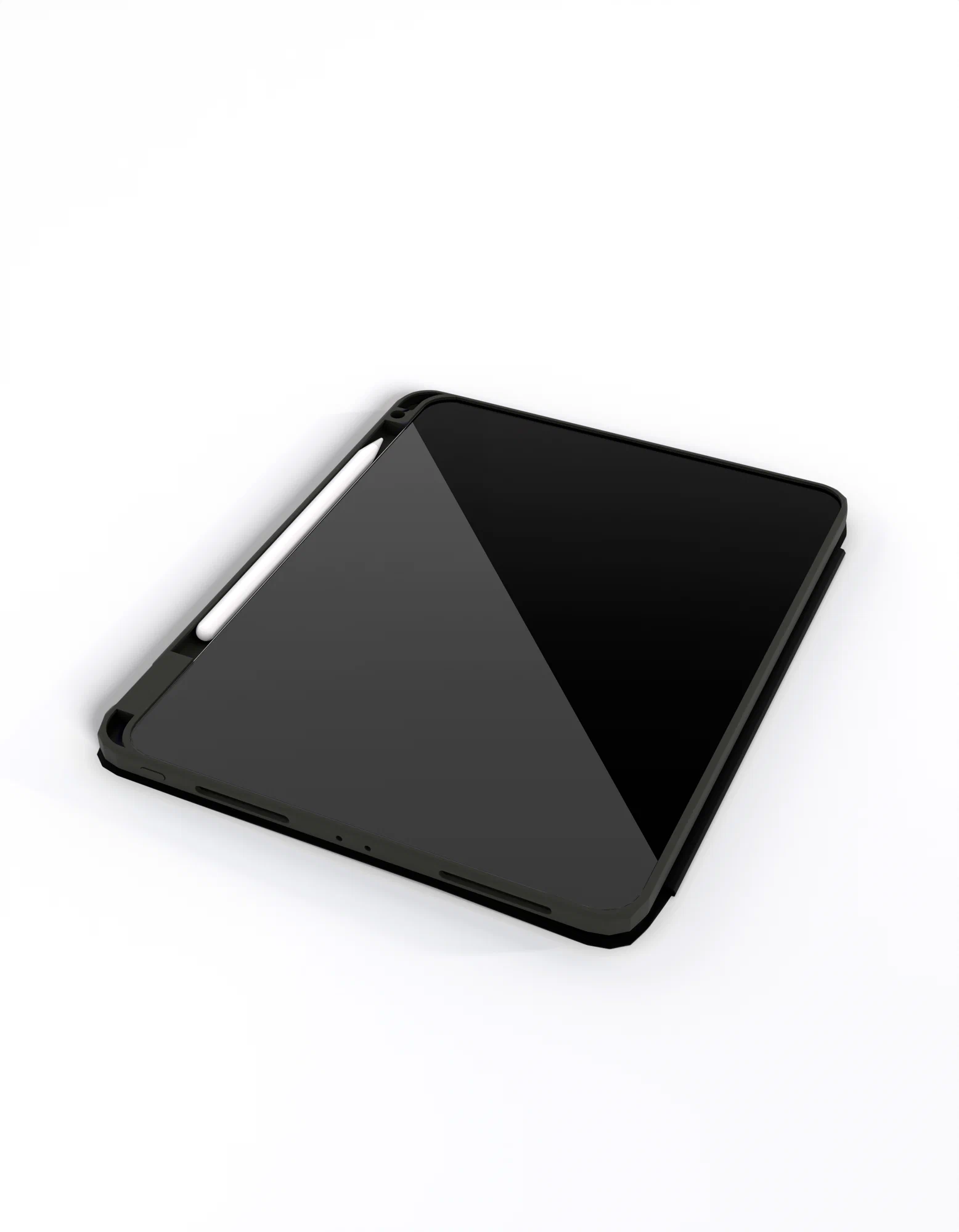 Защитный чехол VLP Split Folio для iPad Pro M4 11”, тёмно-зелёный