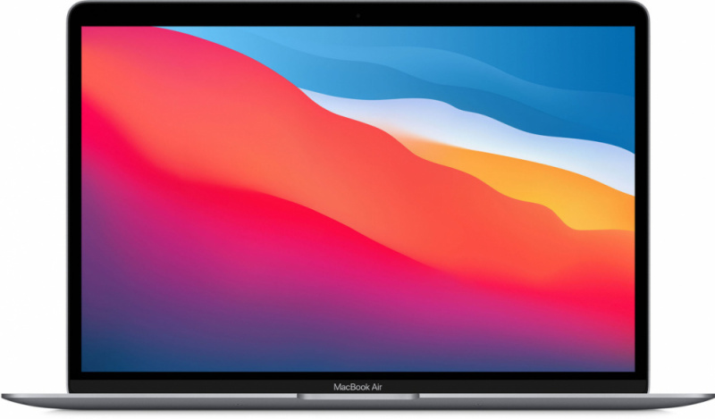 На фото изображено Apple MacBook Air M1 2020, 8 ГБ, 256 ГБ SSD, Серый космос