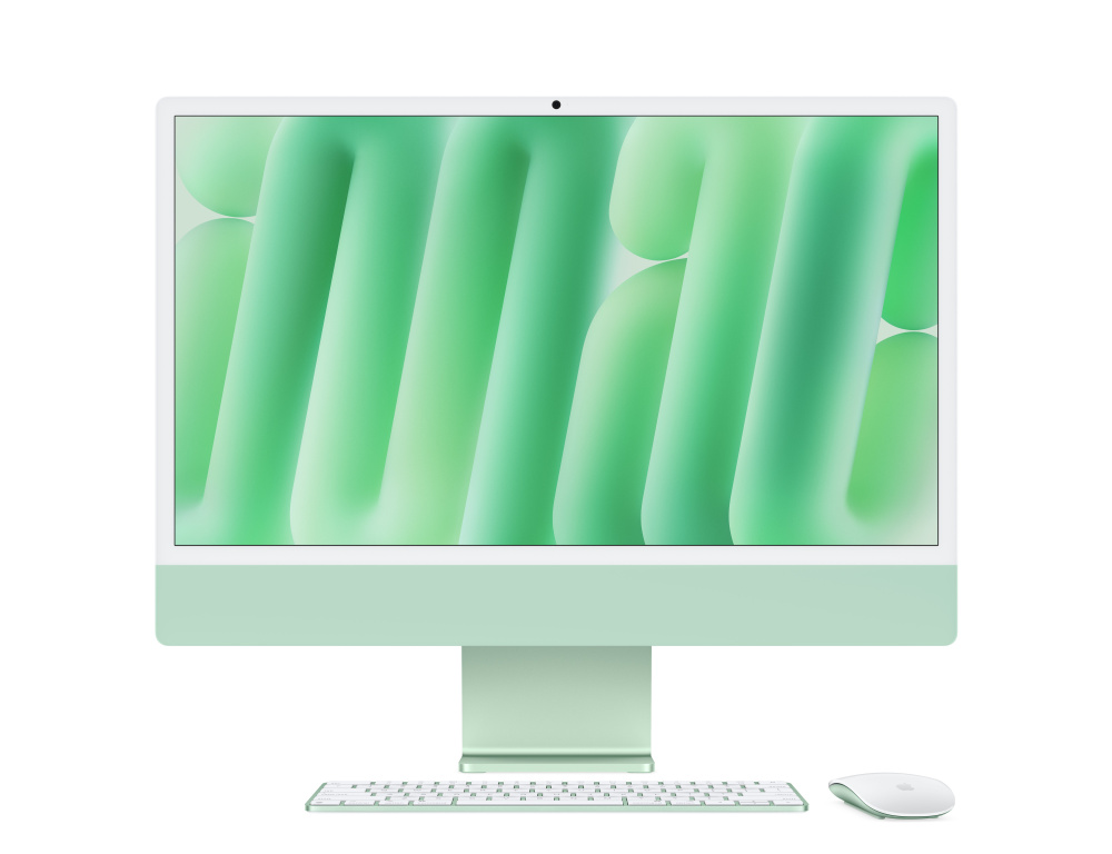 Apple iMac 24" Retina 4,5K, M4 10C / 10C, 32 ГБ, 512 ГБ, Зелёный