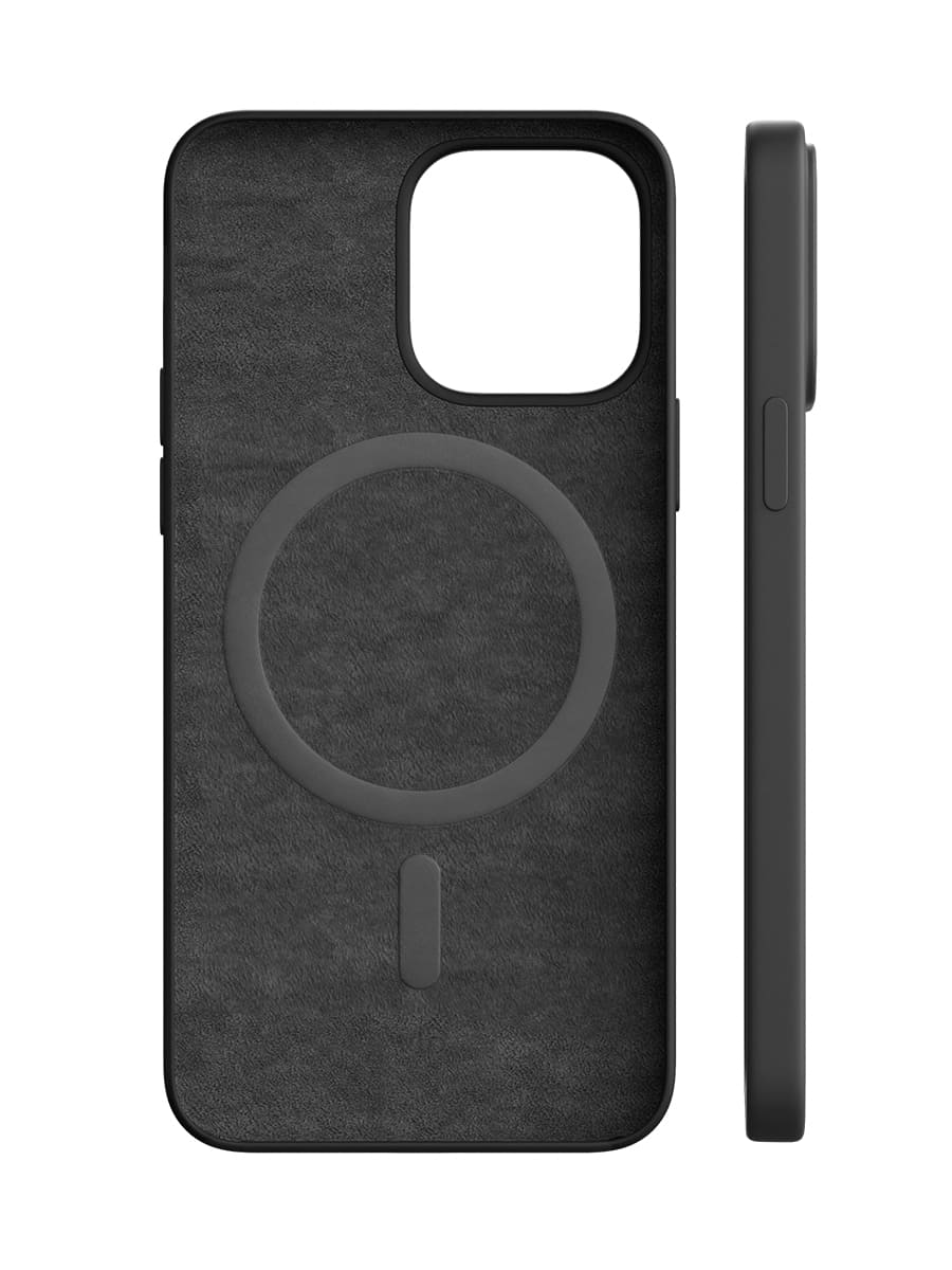 Чехол защитный VLP Silicone case с MagSafe для iPhone 14 Pro, черный