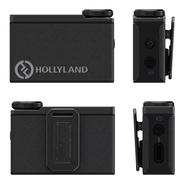 На фото изображено Комплект беспроводных микрофонов Hollyland Lark Max