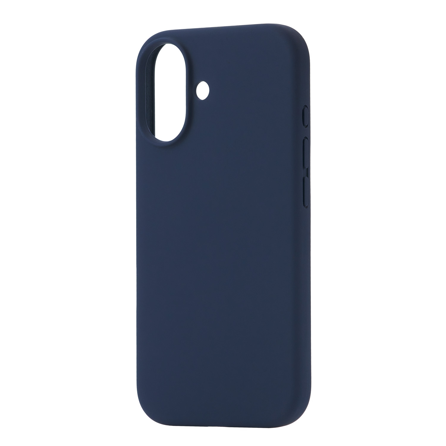На фото изображено Чехол защитный uBear Touch Mag Case для iPhone 17 MagSafe, темно-синий