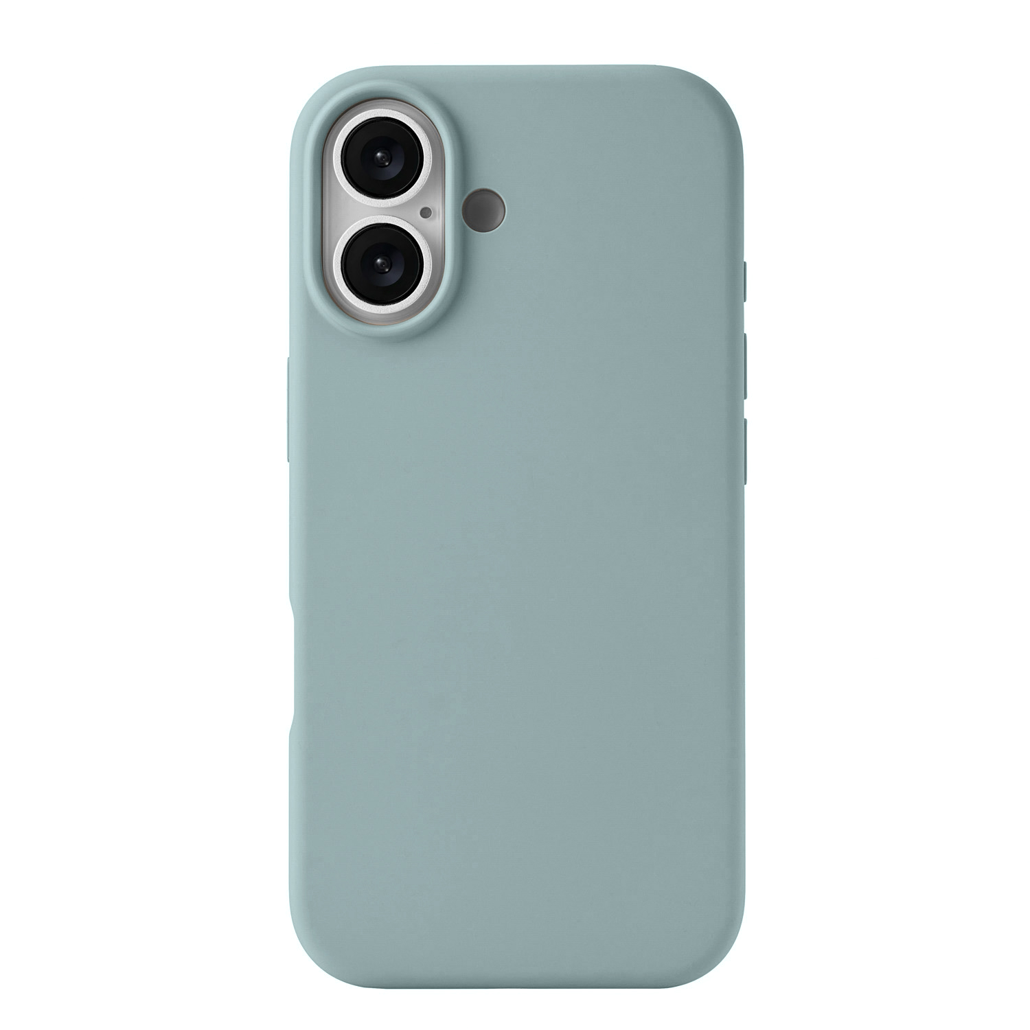 На фото изображено Чехол защитный uBear Touch Mag Case для iPhone 17 MagSafe, холодная мята