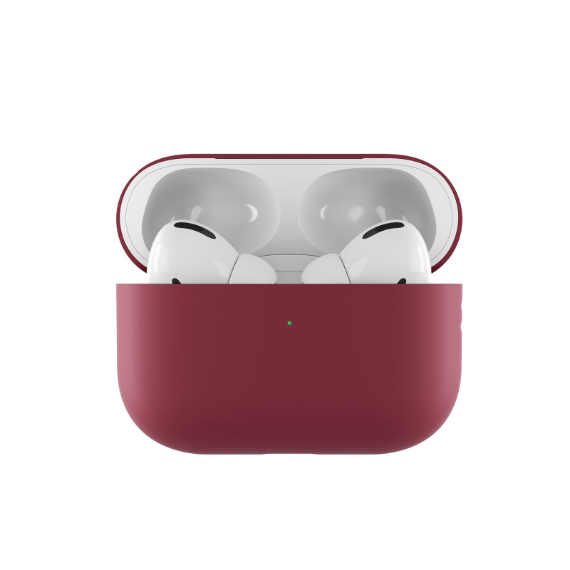 Ультратонкий силиконовый чехол uBear Touch Case AirPods Pro 2 / Pro, тёмно-фиолетовый Ультратонкий силиконовый чехол uBear Touch Case AirPods Pro 2 / Pro, тёмно-фиолетовый