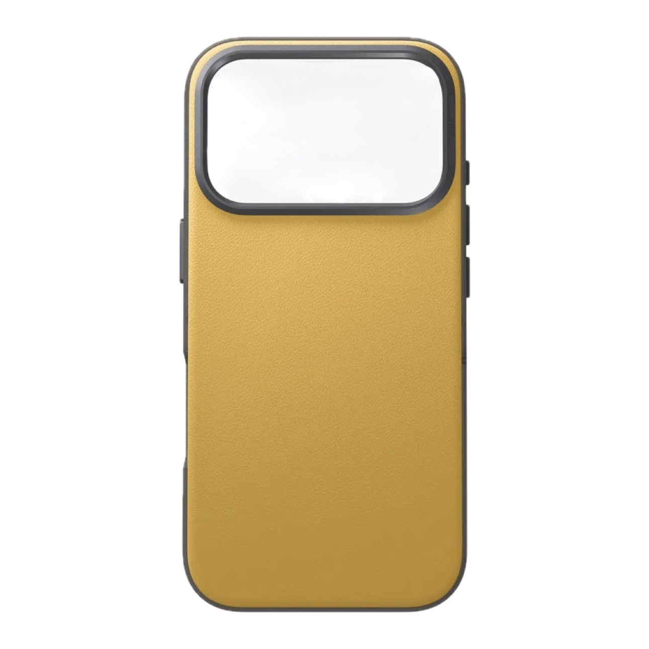 На фото изображено Чехол Uniq Lyden DS Magsafe для iPhone 17 Pro, желтый