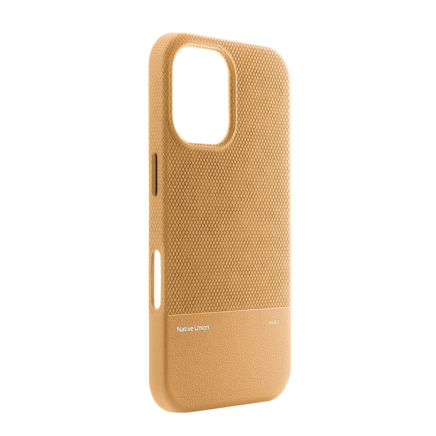 На фото изображено Чехол Native Union (RE)Classic Case MagSafe для iPhone 16, крафт