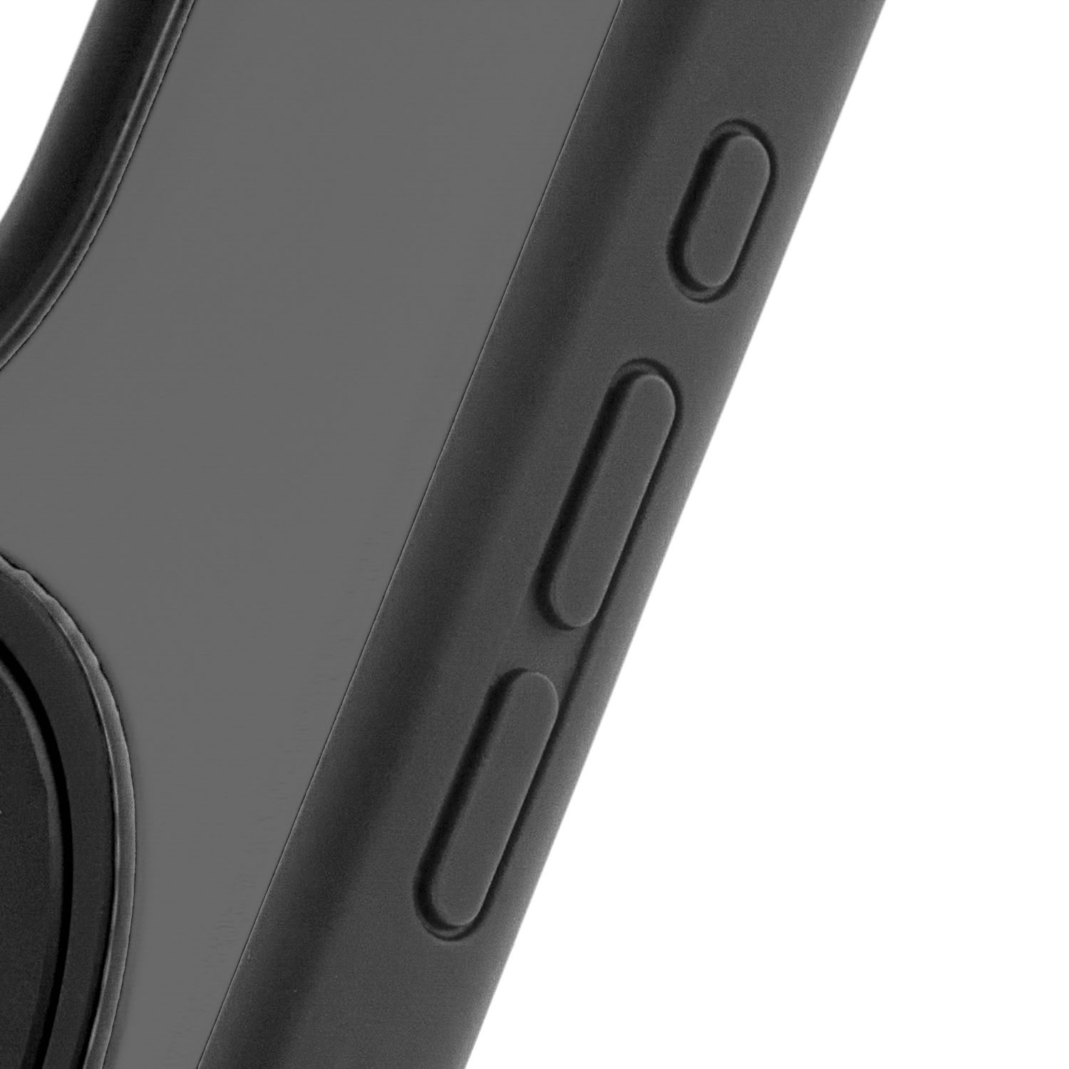 Чехол защитный uBear Clip 360 Mag Case для iPhone 16, с магнитной подставкой, черный
