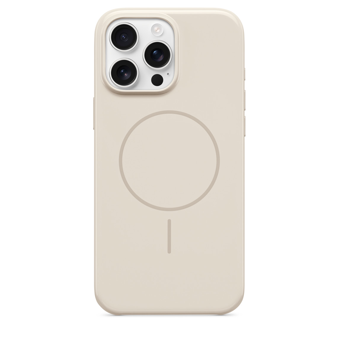 На фото изображено Чехол Apple для iPhone 16 Pro Max Beats MagSafe, бежевый