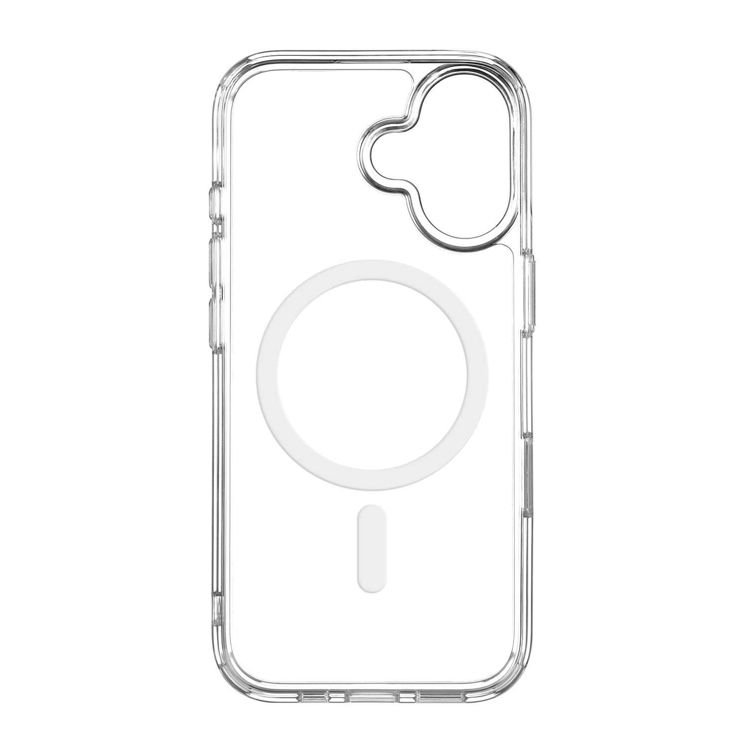 На фото изображено Чехол защитный uBear Real Mag Case для iPhone 17