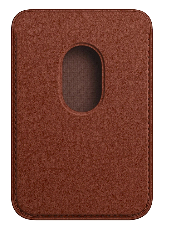 Картхолдер Apple Leather Wallet с локатором, коричневый