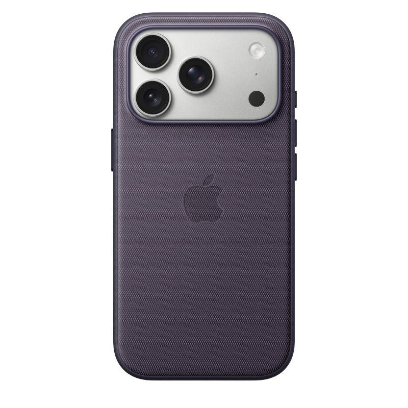Фото Чехол защитный Apple TechWoven Case with MagSafe для iPhone 17 Pro, фиолетовый На фото изображено Чехол защитный Apple TechWoven Case with MagSafe для iPhone 17 Pro, фиолетовый