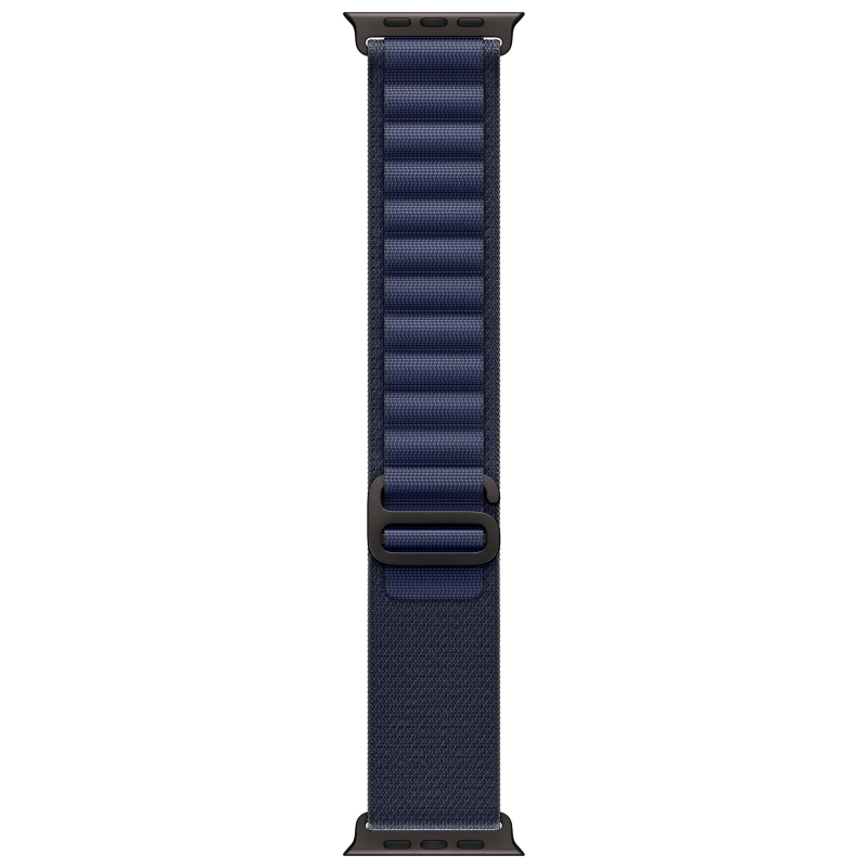 Apple Watch Ultra 2 GPS + Cellular, 49 мм, корпус из черного титана, ремешок Alpine темно-синего цвета, размер M