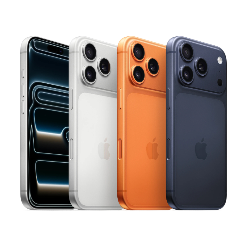 На фото изображено Apple iPhone 17 Pro Max, 2 ТБ, Космический оранжевый