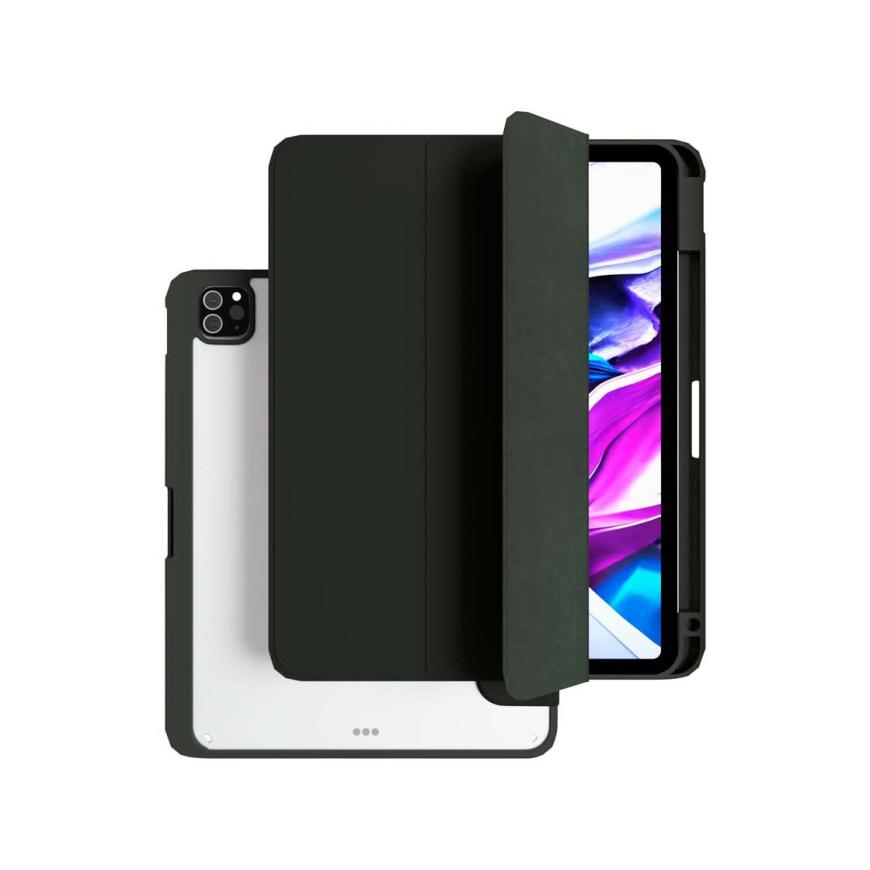 Защитный чехол VLP Split Folio для iPad Pro M4 13”, тёмно-зелёный