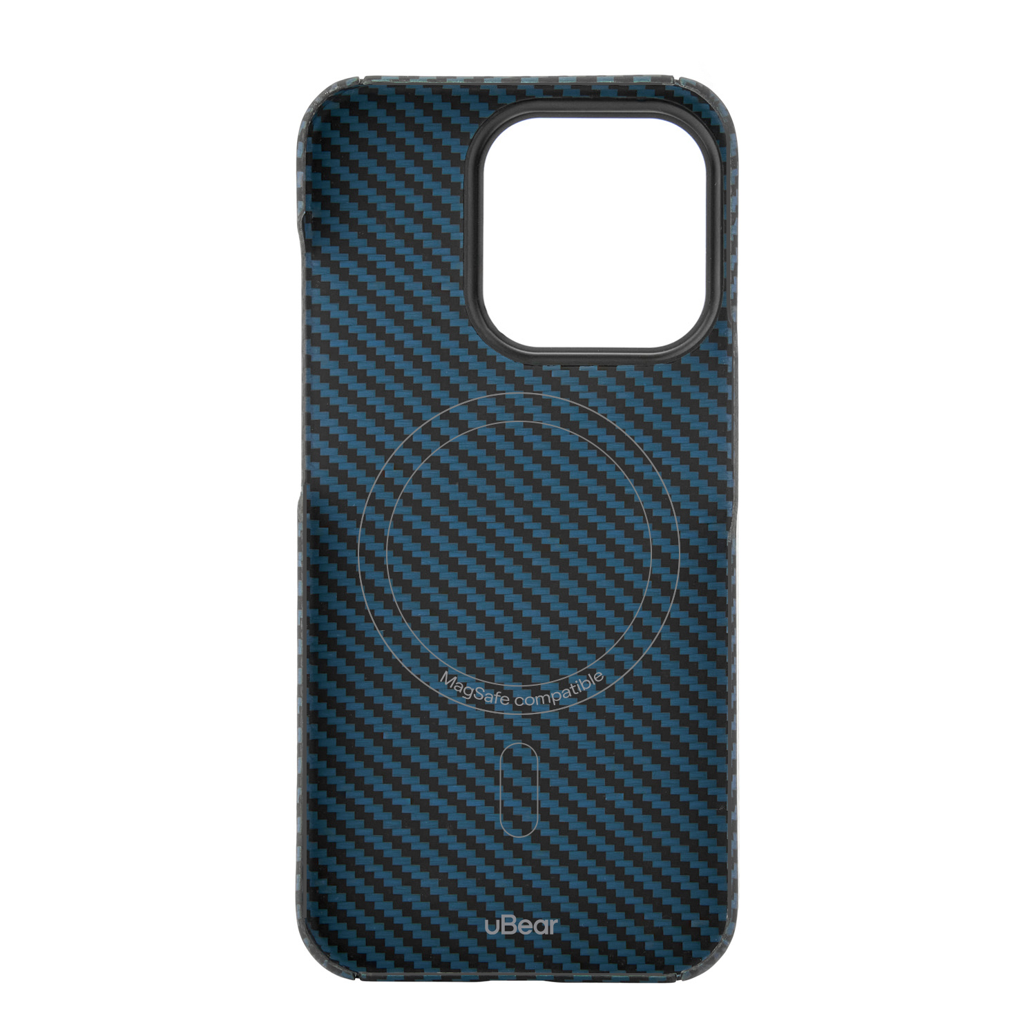 Чехол защитный uBear Supreme Case для iPhone 15 Pro, MagSafe совместимый, синий