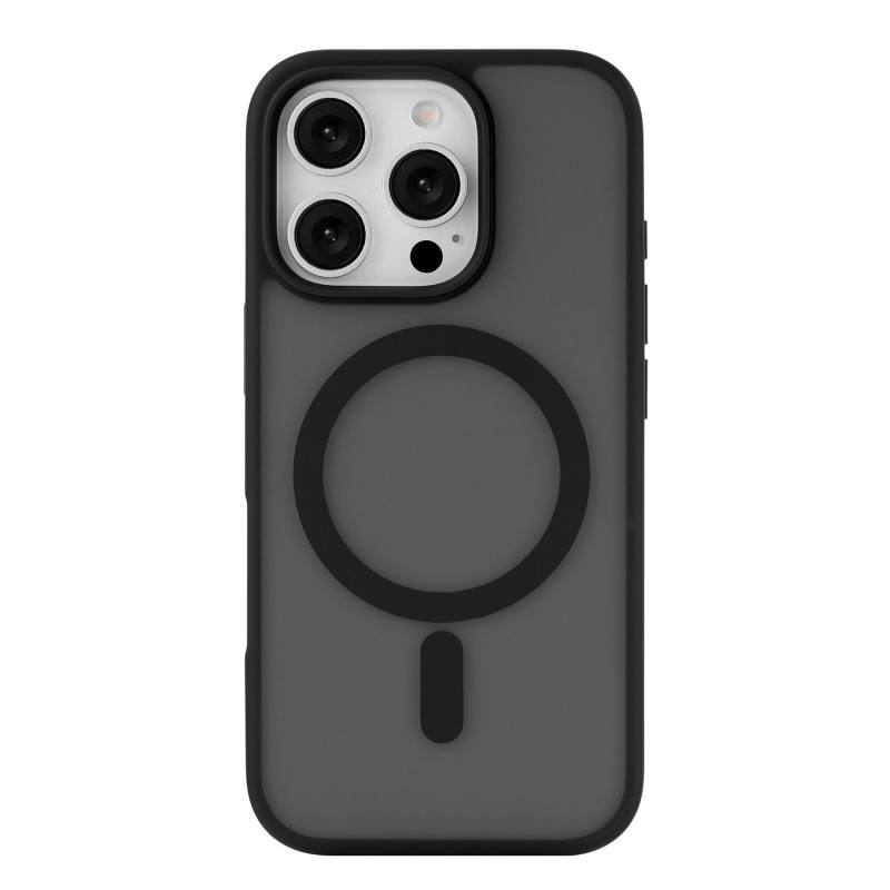Чехол защитный uBear Cloud Mag Case для iPhone 16 Pro, черный Чехол защитный uBear Cloud Mag Case для iPhone 16 Pro, черный