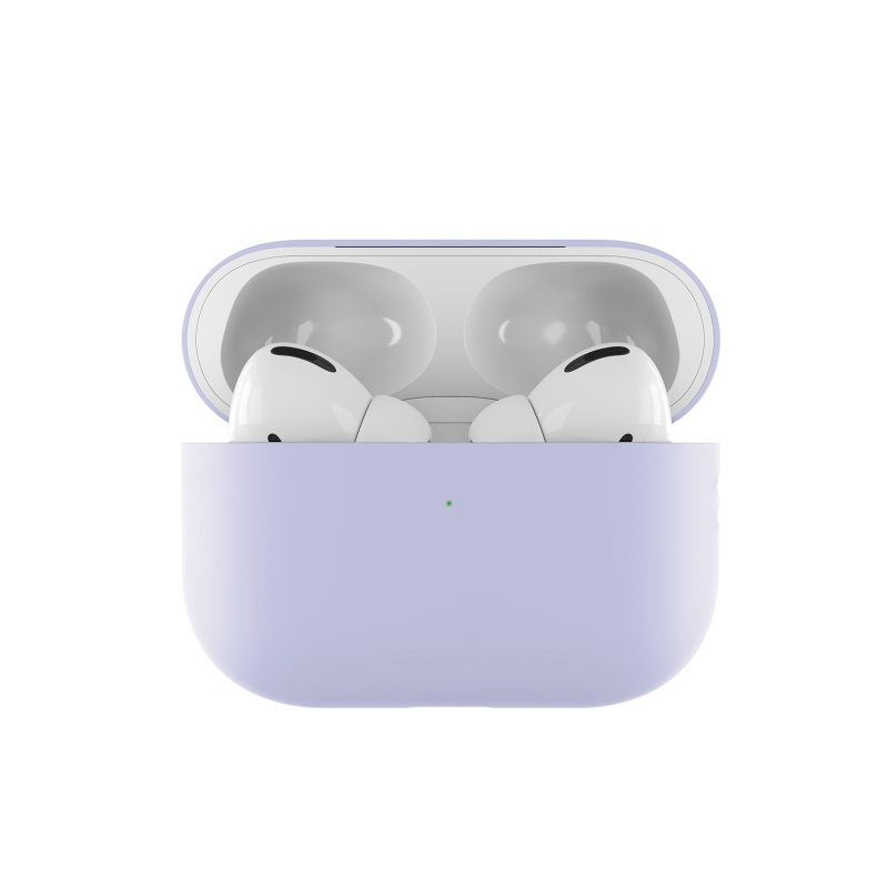 Ультратонкий силиконовый чехол uBear Touch Case AirPods Pro 2 / Pro, сиреневый Ультратонкий силиконовый чехол uBear Touch Case AirPods Pro 2 / Pro, сиреневый