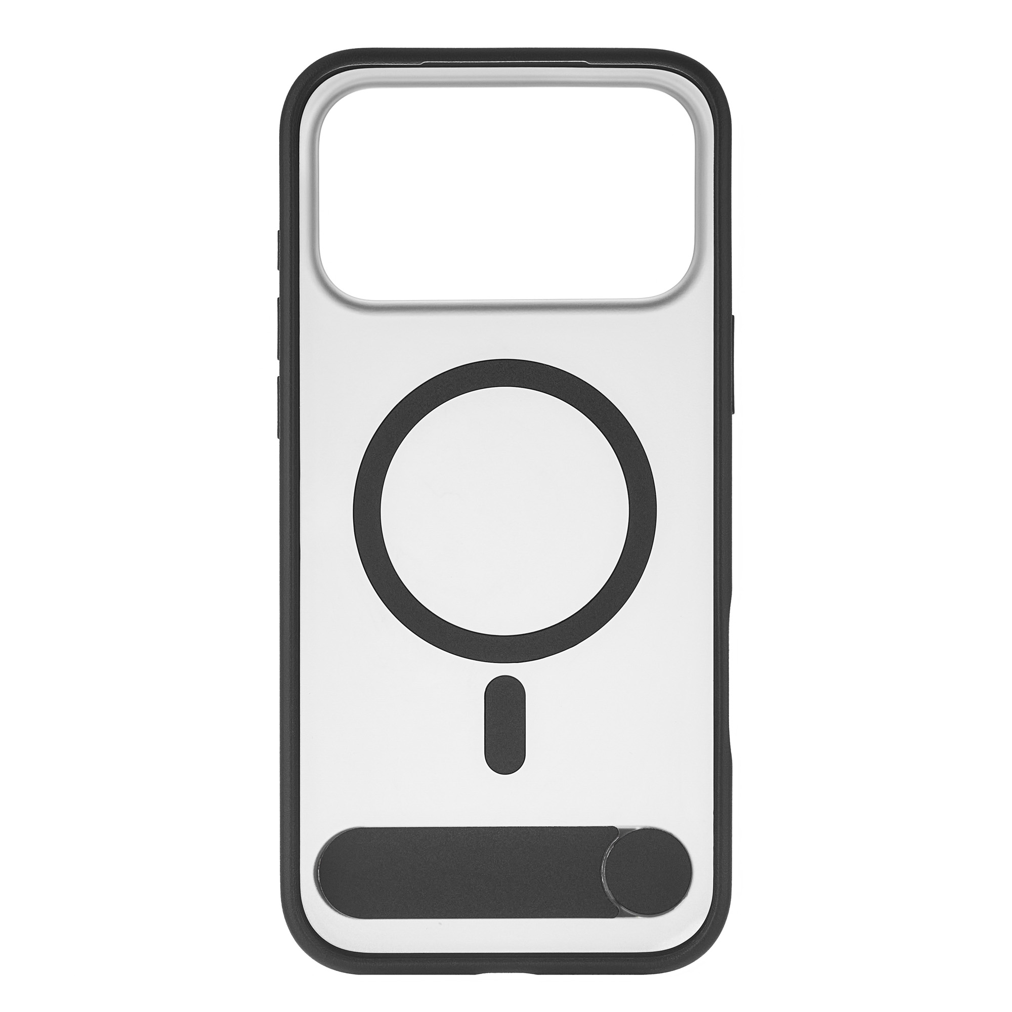 На фото изображено Чехол защитный uBear Stand 360° Mag Case для iPhone 17 Pro Max, черный