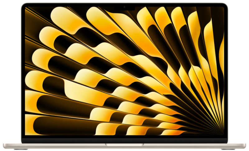 Apple MacBook Air 15" (M3, 8C / 10C, 2024) 24 ГБ, 512 ГБ SSD, Сияющая звезда Apple MacBook Air 15" (M3, 8C / 10C, 2024) 24 ГБ, 512 ГБ SSD, Сияющая звезда