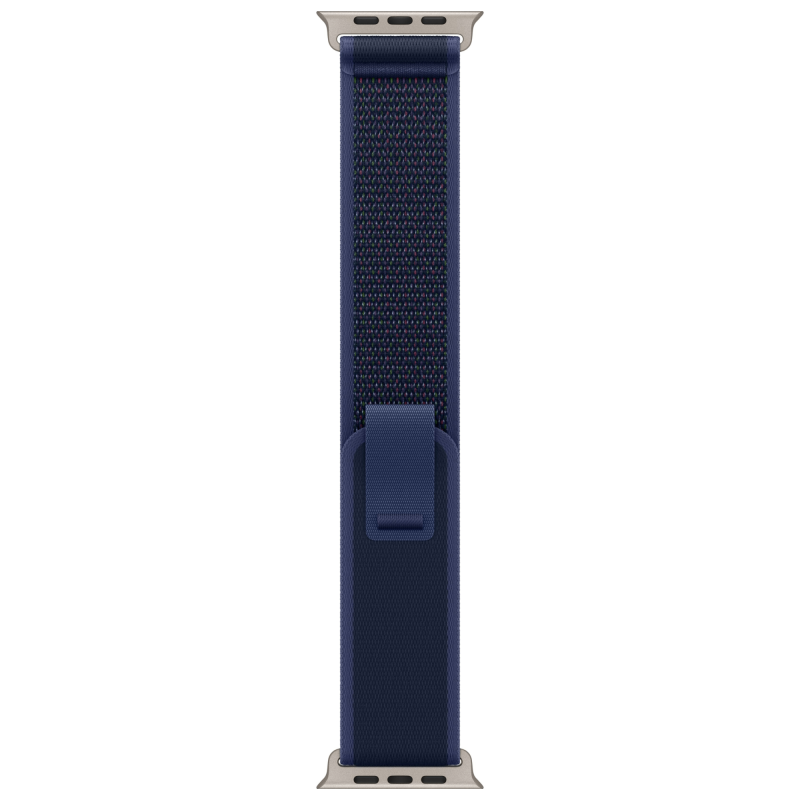 Apple Watch Ultra 2 GPS + Cellular, 49 мм, корпус из бежевого титана, ремешок Trail синего цвета, размер S/M