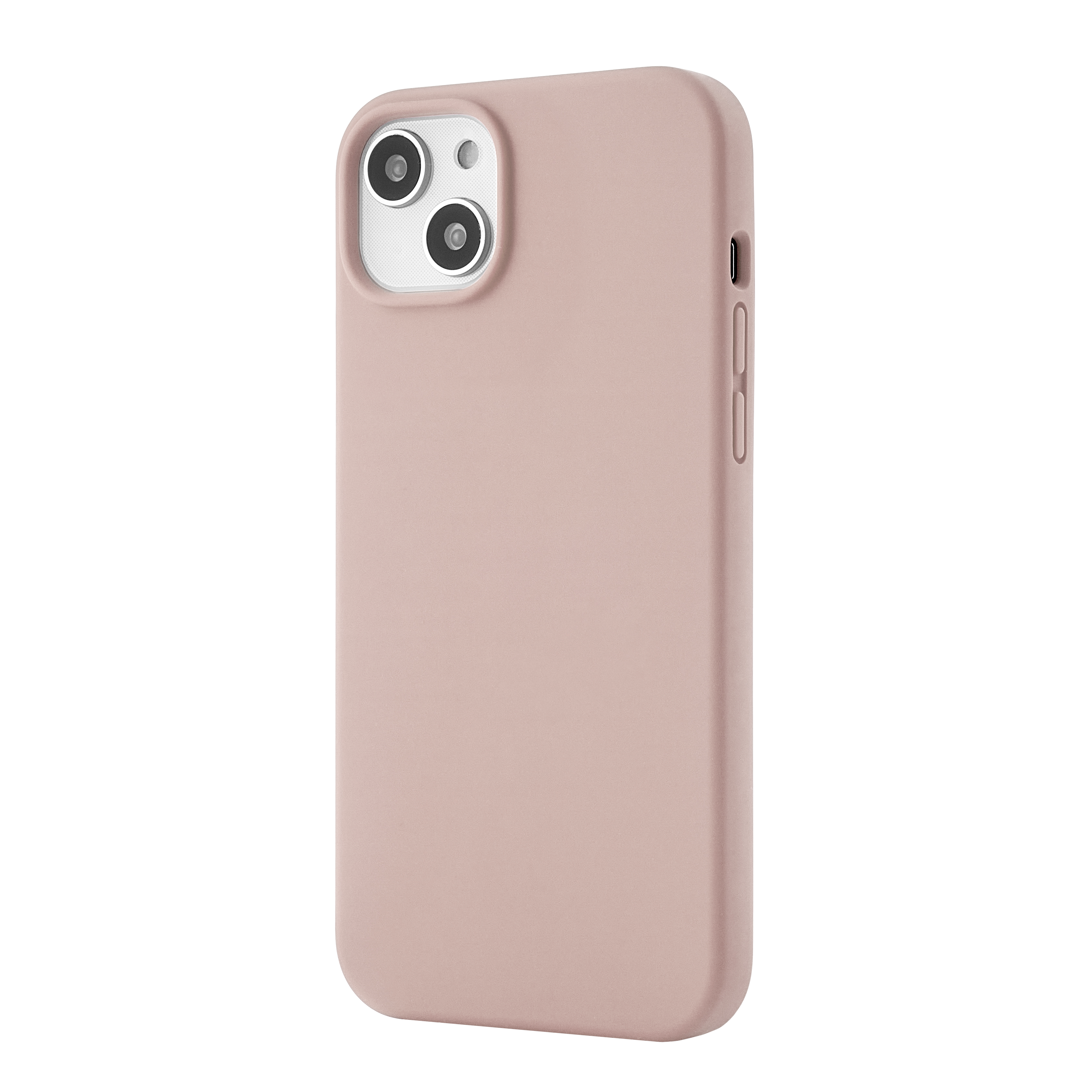 На фото изображено Чехол защитный uBear Touch Case для iPhone 14 Plus, силикон, софт-тач, розовый