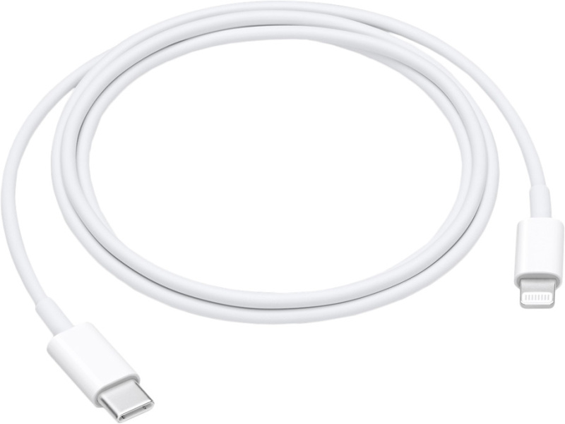 Кабель Apple USB-C/Lightning, 1м, белый Кабель Apple USB-C/Lightning, 1м, белый