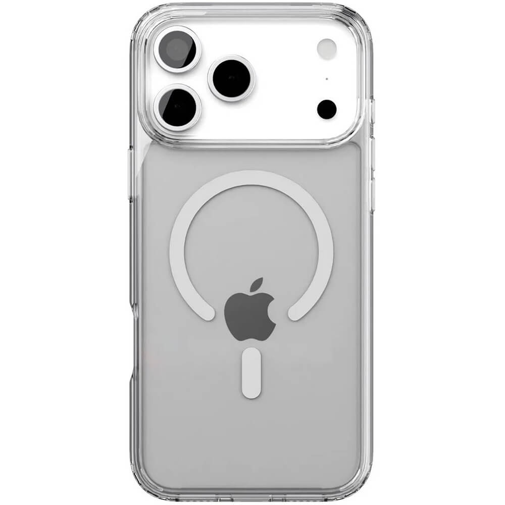 Фото Чехол защитный VLP LITE Air Case с MagSafe для iPhone 17 Pro, прозрачный На фото изображено Чехол защитный VLP LITE Air Case с MagSafe для iPhone 17 Pro, прозрачный