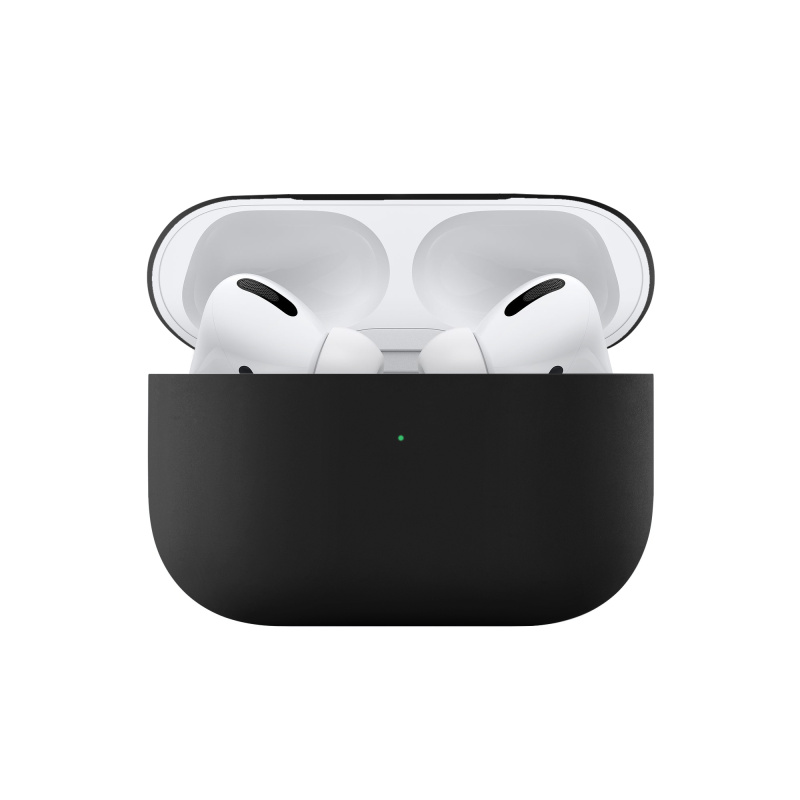 Ультратонкий силиконовый чехол uBear Touch Case for AirPods Pro, чёрный
