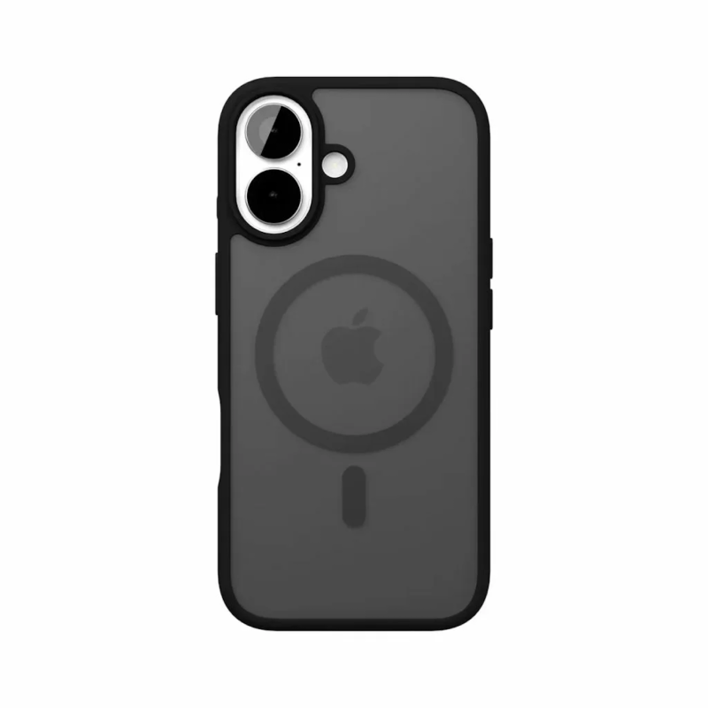 Фото Чехол защитный VLP LITE Bloom Case с MagSafe для iPhone 17, черный