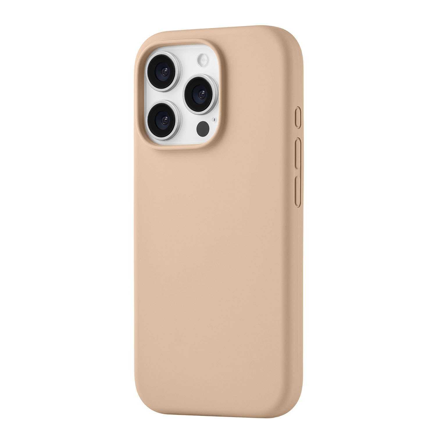 Чехол защитный uBear Touch Mag Case для iPhone 16 Pro, латте