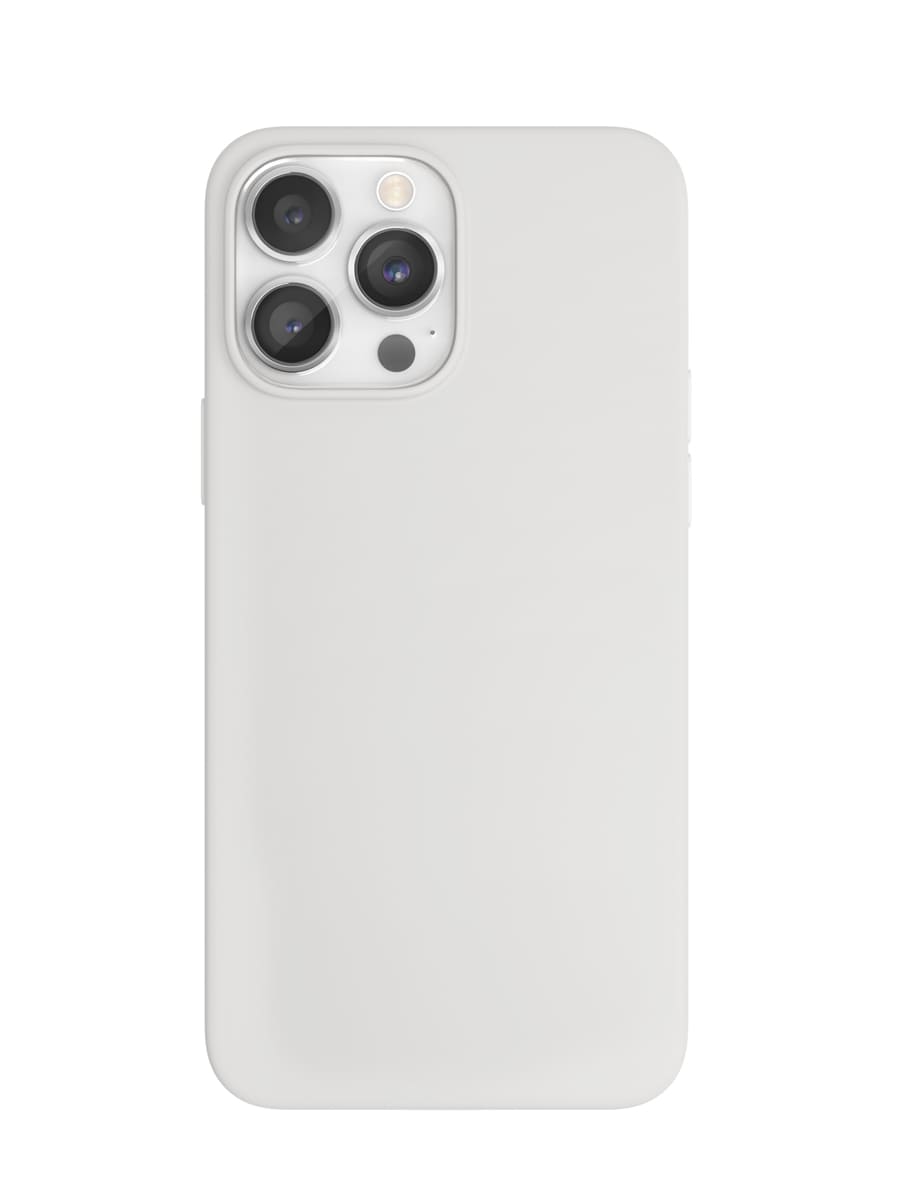 Чехол защитный VLP Silicone case с MagSafe для iPhone 14 Pro, белый