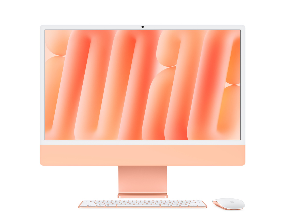 Apple iMac 24" Retina 4,5K, M4 10C / 10C, 32 ГБ, 1 ТБ, Оранжевый
