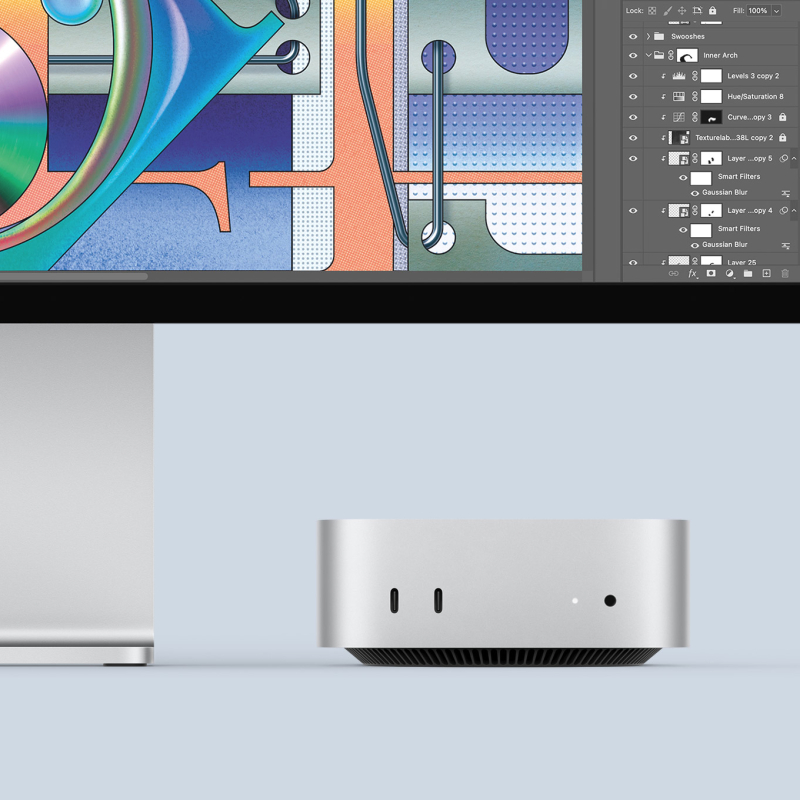 Apple Mac mini M4 (10C / 10C, 2024) 16 ГБ, 256 ГБ SSD