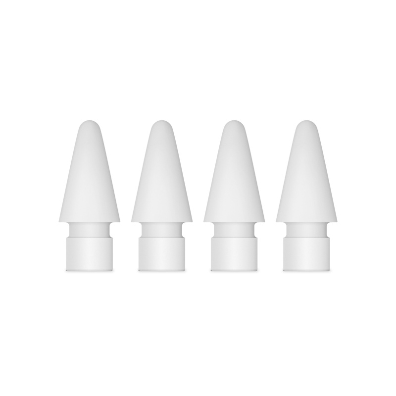 Наконечники Apple для Apple Pencil Pro, USB-C, 1-го и 2-го поколений (комплект — 4 шт.)