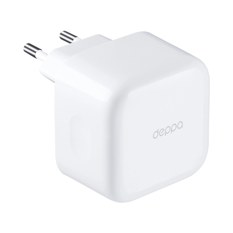 Сетевое зарядное устройство Deppa Wall Charger 2xUSB-C, белый Сетевое зарядное устройство Deppa Wall Charger 2xUSB-C, белый