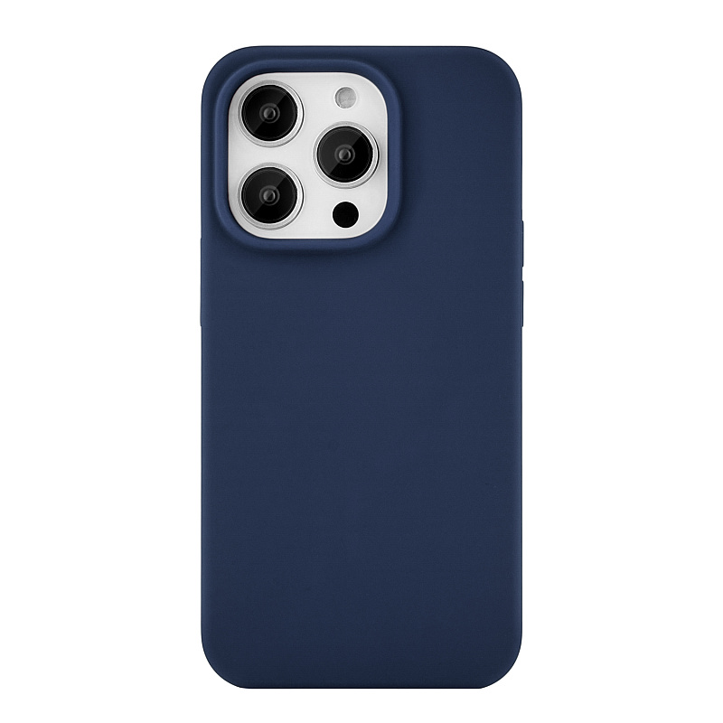 Чехол защитный uBear Touch Mag Case для iPhone 14 Pro, тёмно-синий