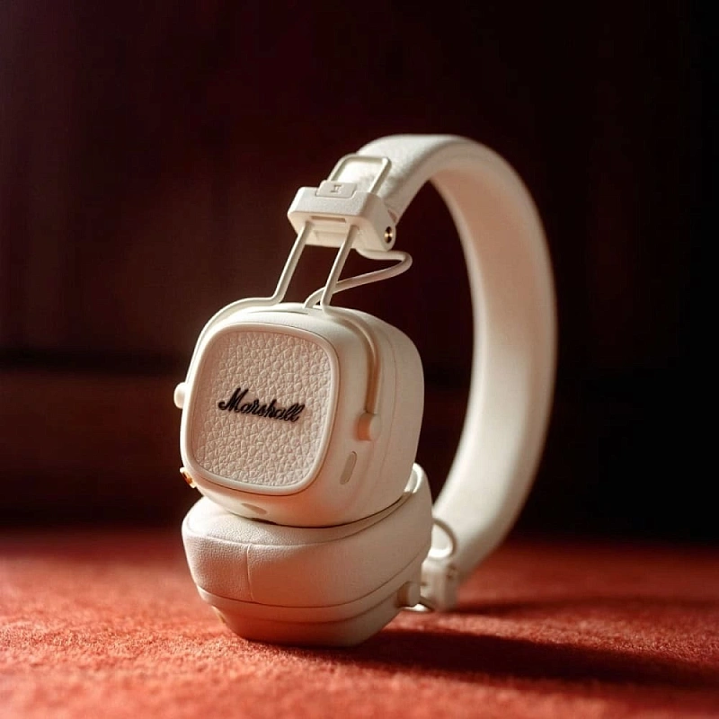 Беспроводные наушники Marshall Major V, Кремовый Беспроводные наушники Marshall Major V, Кремовый