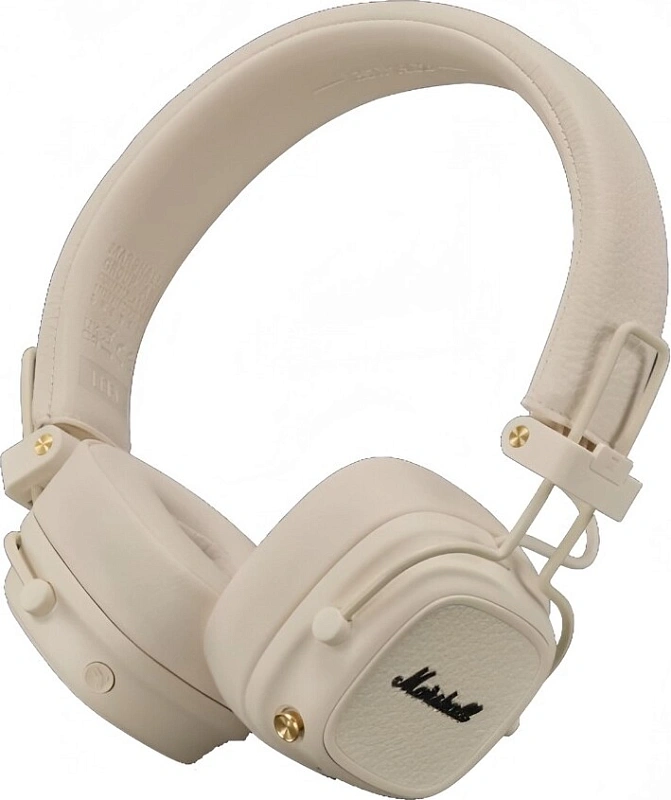 Беспроводные наушники Marshall Major V, Кремовый Беспроводные наушники Marshall Major V, Кремовый